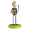 Jerry: Rick And Morty 1:16 Figurine With Magazine: Hero Collector (Figurine)