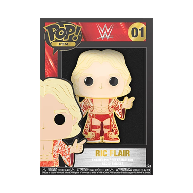 Ric Flair: WWE Funko Pop Pin (Pin Badge) 4 Ric Flair: WWE Funko Pop Pin (Pin Badge) - Image 2