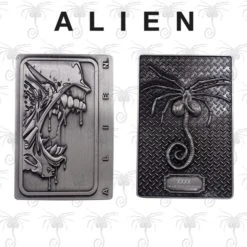 Xenomorph: Alien Antique Silver Metal Collectible (online only) (Pop Culture Accessories)