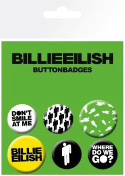 Billie Eilish: Stickman Badge Pack (Badge Pack)