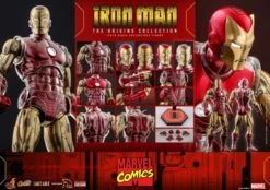 1:6 Iron Man: Origins Collection Hot Toys Figure (Figurine) -MERCHANDISE Sales 077da37f ce88 4d27 924a c565aff881a4