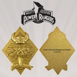 Power Rangers: 24k Gold Plated Limited Edition Medallion Collectible (Pop Culture Accessories)