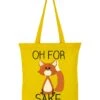 Oh For Fox Sake: Yellow Tote Bag (Bag) -MERCHANDISE Sales 110238cc 7a79 4569 aa8c 45561a10900c