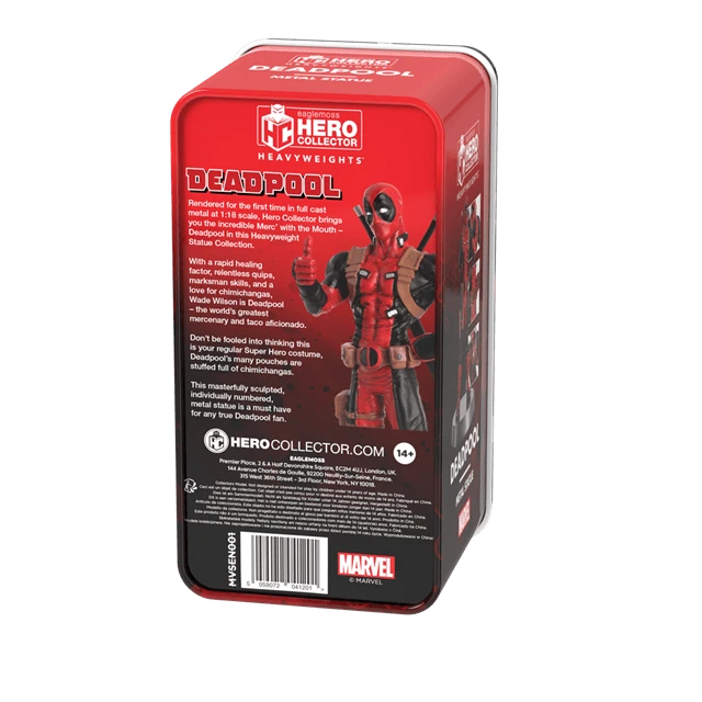 Classic Deadpool Hero Collector Heavyweight Metal Figurine (Figurine) 8 Classic Deadpool Hero Collector Heavyweight Metal Figurine (Figurine) - Image 6