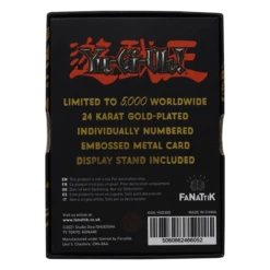 Yu-Gi-Oh! Blue Eyes Ultimate Dragon: 24K Gold Plated Ingot Collectible (Pop Culture Accessories) -MERCHANDISE Sales 11ecf3d7 179f 4b3b 81e0 731a3d04cfd2