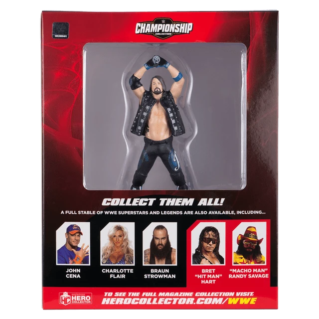 AJ Styles: WWE Championship Figurine: Hero Collector (Figurine) 8 AJ Styles: WWE Championship Figurine: Hero Collector (Figurine) - Image 6