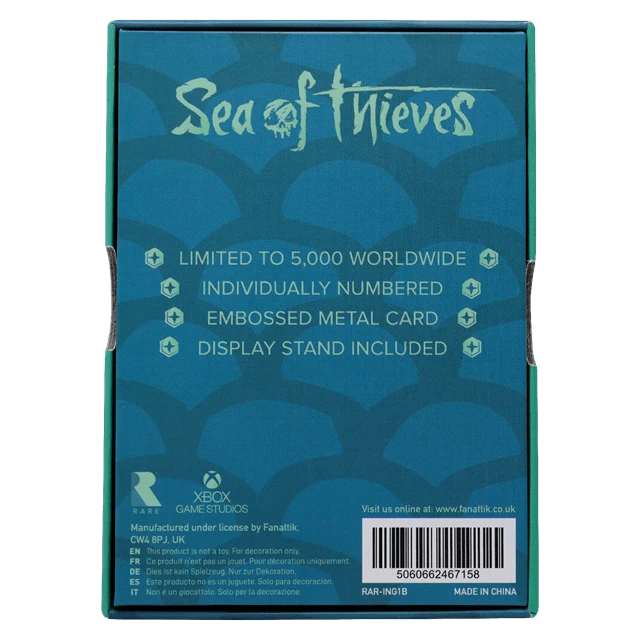 Sea Of Thieves The Rare Collection Limtied Edition Ingot Collectible (Pop Culture Accessories) 8 Sea Of Thieves The Rare Collection Limtied Edition Ingot Collectible (Pop Culture Accessories) - Image 6