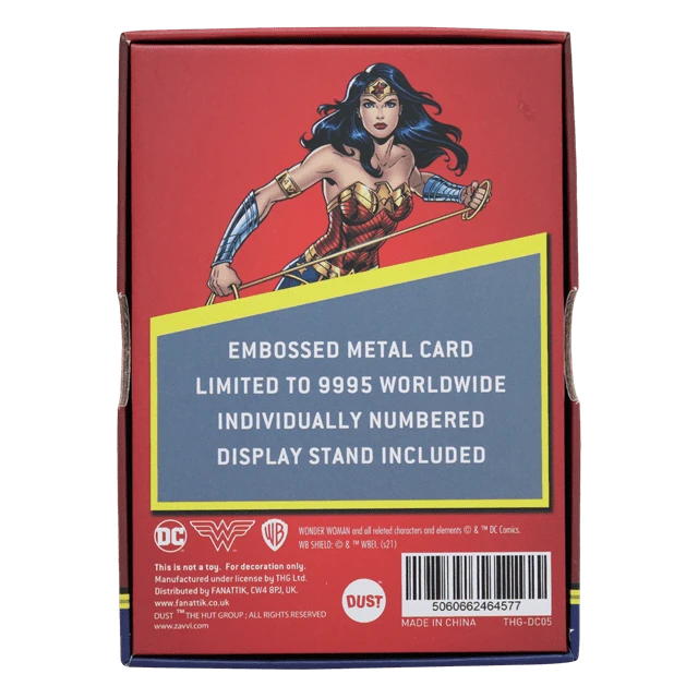 Wonder Woman: DC Comics Limited Edition Ingot Collectible (Pop Culture Accessories) 11 Wonder Woman: DC Comics Limited Edition Ingot Collectible (Pop Culture Accessories) - Image 9