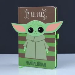 The Mandalorian: I'm All Ears (Green) Premium A5 Notebook (Stationery)