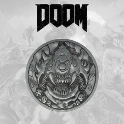 Doom: Cacodemon Level Up Metal Medallion Collectible (Pop Culture Accessories)
