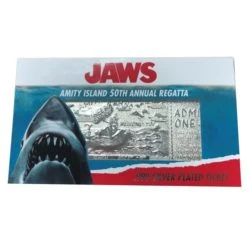 Jaws: Silver Plated Ticket Metal Replica (online only) (Pop Culture Accessories) -MERCHANDISE Sales 1da3cc15 5325 4313 ace7 0a43d9fb391b