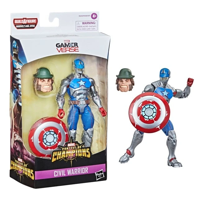 202d734e-9c9d-4e57-9bae-b5430ebfb1e9.jpg Civil Warrior: Contest Of Champions: Marvel Gamer Verse Action Figure (Action Figure) -MERCHANDISE Sales 202d734e 9c9d 4e57 9bae b5430ebfb1e9