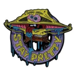 SpongeBob Squarepants: Stay Pretty Limited Edition Pin Badge (Pin Badge) -MERCHANDISE Sales 21d953e5 4c10 4899 934d f4401b920cfe