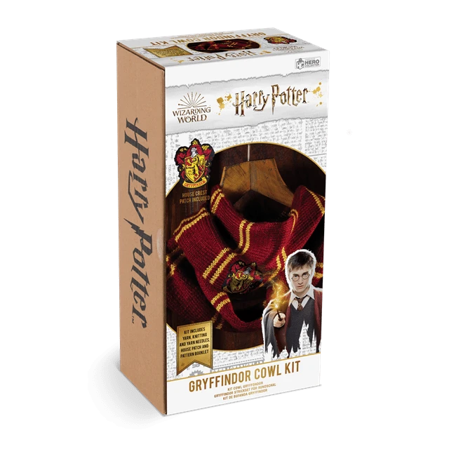Harry Potter: Gryffindor House Cowl: Knit Kit: Hero Collector (Craft Kits) 8 Harry Potter: Gryffindor House Cowl: Knit Kit: Hero Collector (Craft Kits) - Image 6