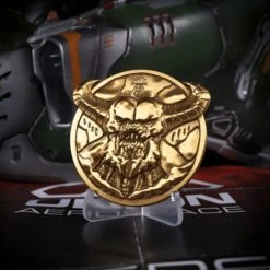 Doom: Baron Level Up Metal Medallion Collectible (Pop Culture Accessories) -MERCHANDISE Sales 2bb73b52 597c 459a bb3f c53be090b176