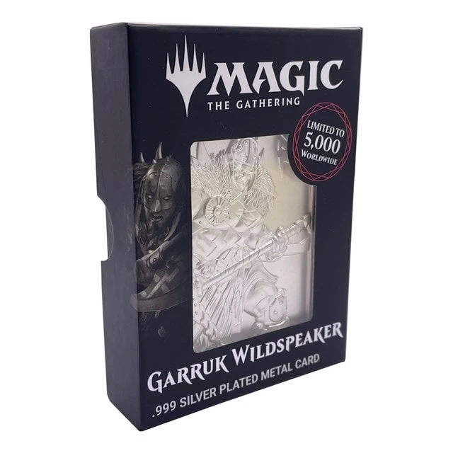 Silver Plated Garruk Wildspeaker Magic The Gathering Limited Edition Collectible Ingot (Pop Culture Accessories) 7 Silver Plated Garruk Wildspeaker Magic The Gathering Limited Edition Collectible Ingot (Pop Culture Accessories) - Image 5