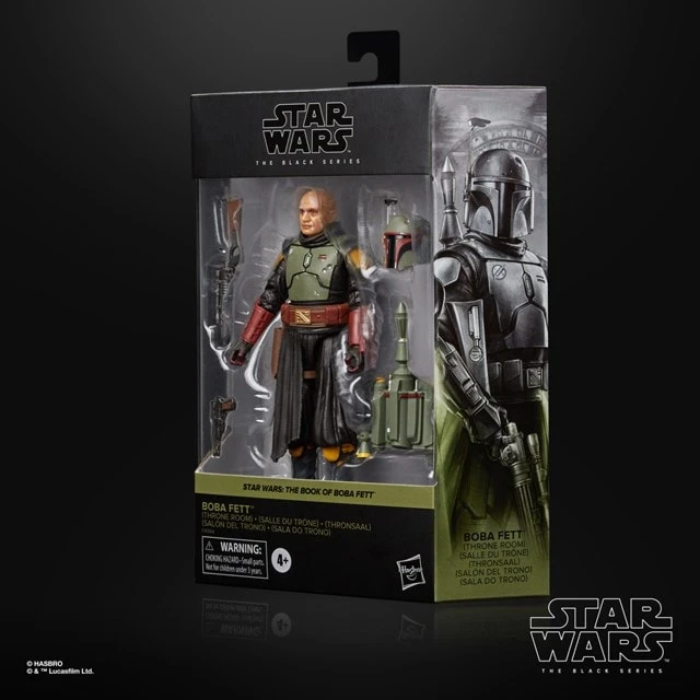 Boba Fett (Throne Room) Star Wars Hasbro Black Series Action Figure (Action Figure) 8 Boba Fett (Throne Room) Star Wars Hasbro Black Series Action Figure (Action Figure) - Image 6