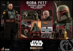 1:6 Boba Fett Repaint Armor And Throne: Mandalorian Hot Toys Figure (Figurine) -MERCHANDISE Sales 2fa7d215 03b5 402f b088 3976a1213ace