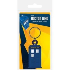 Doctor Who Tardis Keychain (Keyring)