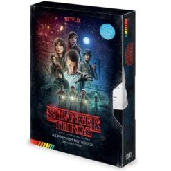 Stranger Things (S1) VHS Premium A5 Notebook (Stationery)