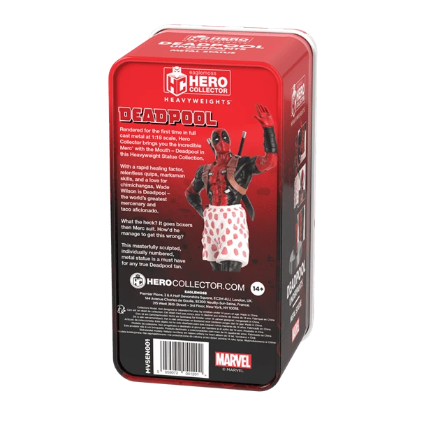 Underpants Deadpool Hero Collector Heavyweight Metal Figurine (Figurine) 8 Underpants Deadpool Hero Collector Heavyweight Metal Figurine (Figurine) - Image 6