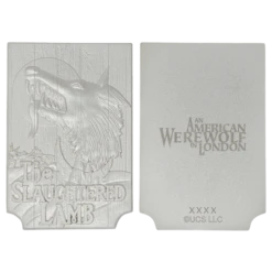 American Werewolf In London: Pub Sign Limited Edition Silver Plated Replica Collectible (Pop Culture Accessories) -MERCHANDISE Sales 33969eea a197 46fc b994 8eb9b052a275