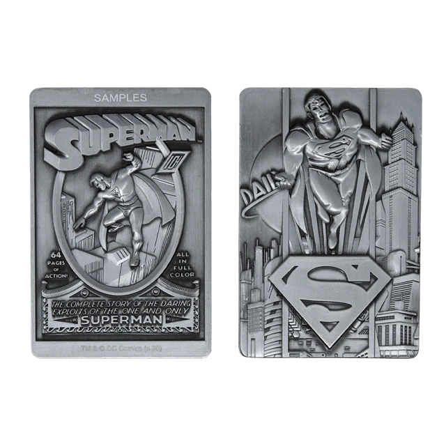 Superman: DC Comics Limited Edition Ingot Collectible (Pop Culture Accessories) 9 Superman: DC Comics Limited Edition Ingot Collectible (Pop Culture Accessories) - Image 7