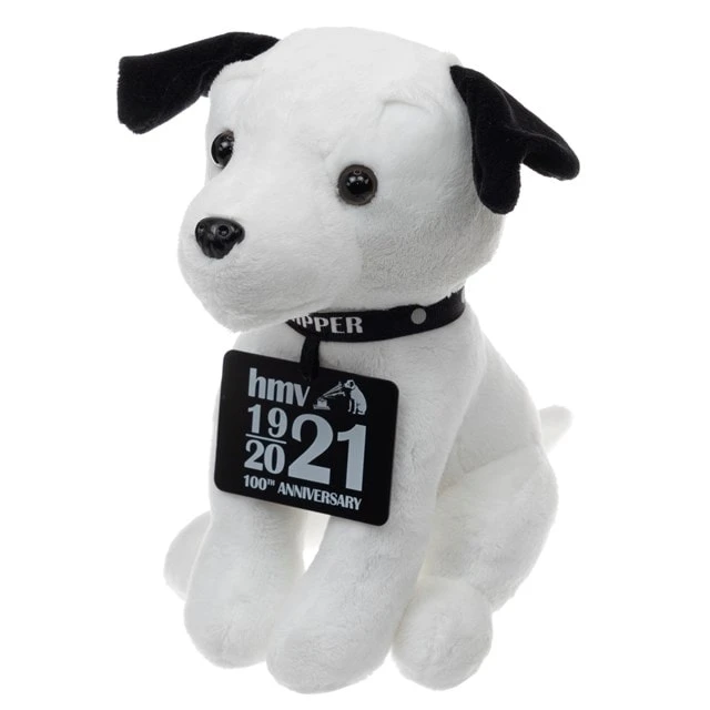 HMV 100th Anniversary Nipper Dog Soft Toy (Plush) 3 HMV 100th Anniversary Nipper Dog Soft Toy (Plush)
