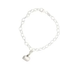 Pusheen Silver Sitting Cat Charm Bracelet Jewellery (Pop Culture Accessories)