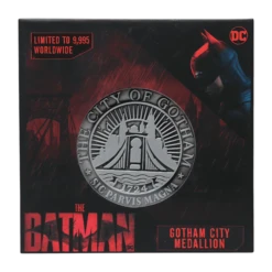 Batman Gotham City Medallion Collectible (Pop Culture Accessories) -MERCHANDISE Sales 35f2f617 d425 4a01 b535 f51c7d22d1dd