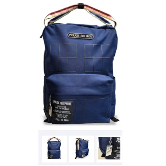 Doctor Who: Tardis Deluxe Backpack (Backpack) 3 Doctor Who: Tardis Deluxe Backpack (Backpack)