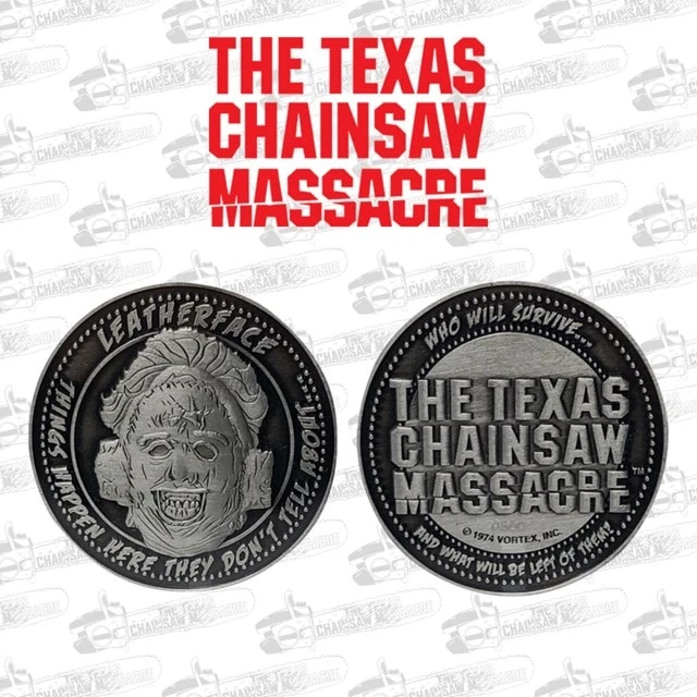 Texas Chainsaw Massacre: Limited Edition Coin (Collectible Coin) 4 Texas Chainsaw Massacre: Limited Edition Coin (Collectible Coin) - Image 2