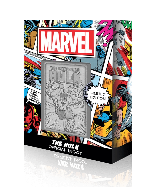 Hulk: Marvel Limited Edition Ingot Collectible (Pop Culture Accessories) 3 Hulk: Marvel Limited Edition Ingot Collectible (Pop Culture Accessories)