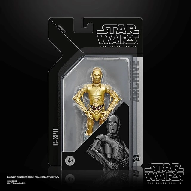 C-3PO Star Wars Archive Hasbro Black Series Action Figure (Action Figure) 7 C-3PO Star Wars Archive Hasbro Black Series Action Figure (Action Figure) - Image 5