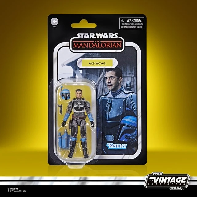 Axe Woves Star Wars The Mandalorian Hasbro Vintage Collection Action Figure (Action Figure) 13 Axe Woves Star Wars The Mandalorian Hasbro Vintage Collection Action Figure (Action Figure) - Image 11
