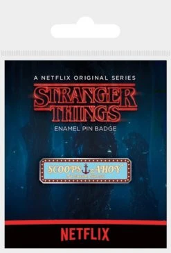 Stranger Things: Scoops Ahoy Enamel Pin (Pin Badge)