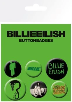 Billie Eilish: Mix Badge Pack (Badge Pack)