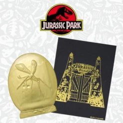 Jurassic Park: 24K Gold Plated Pin Badge (Pin Badge)