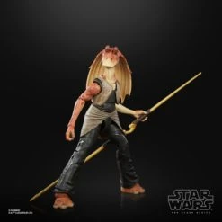 Jar Jar Binks 50th Anniversary 6" Star Wars Black Series Action Figure (Action Figure)