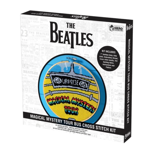 Magical Mystery Tour Bus The Beatles Hero Collector Cross Stitch Craft Kit (Craft Kits) -MERCHANDISE Sales 47d336f5 a9b2 4547 8cbe 9c4b1f33daa4