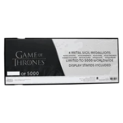 Game Of Thrones Limited Edition Sigil Medallion Collection (Set Of 4) Collectible (Pop Culture Accessories) -MERCHANDISE Sales 4937457c cf53 4709 98fa 429ca51520a1