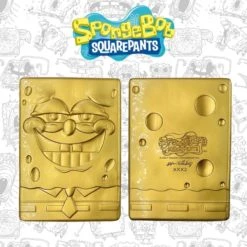 SpongeBob Squarepants: 24k Gold Plated Limited Edition Collectible Ingot (Pop Culture Accessories)