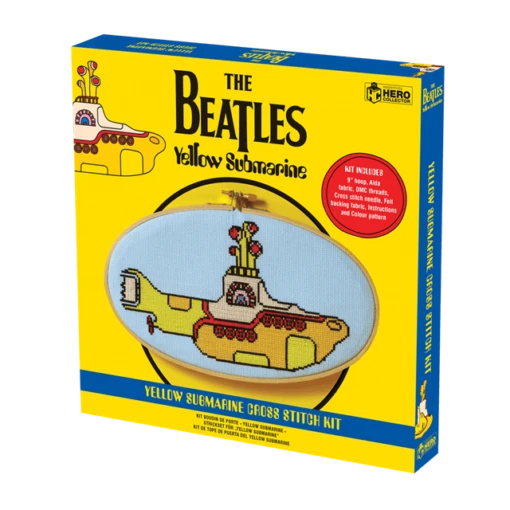 Yellow Submarine The Beatles Hero Collector Cross Stitch Craft Kit (Craft Kits) -MERCHANDISE Sales 4e139651 91e2 4839 af83 b81bf96b1ae4