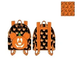 Mick-O-Lantern Mini Loungefly Disney Backpack (Backpack) -MERCHANDISE Sales 4eb38a7a d563 4c05 b582 a75f688659c9