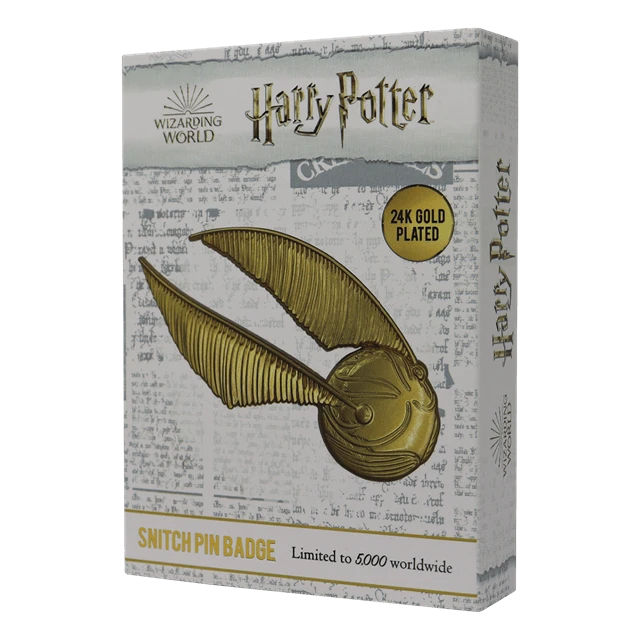 4fae3a50-9a48-4386-93a3-70b073be39a0.png 24K Gold Plated Oversized Snitch Harry Potter Pin Badge (Pop Culture Accessories) -MERCHANDISE Sales 4fae3a50 9a48 4386 93a3 70b073be39a0