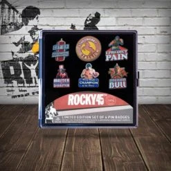 Rocky Limited Edition Pin Badges (Pack of 6) (Pin Badge) -MERCHANDISE Sales 51e1fe90 13a9 475e b7d8 11d221cc2f20