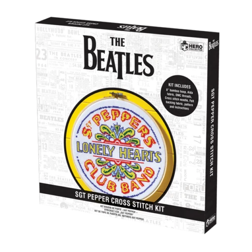 Sergeant Pepper's Drum The Beatles Hero Collector Cross Stitch Craft Kit (Craft Kits) -MERCHANDISE Sales 51f3bb75 5f22 4482 876c 1b9331e3ccfc