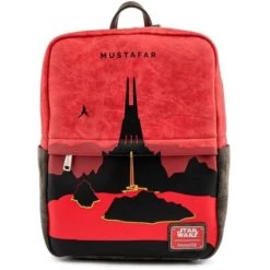 Star Wars: Mustafar Square Mini Loungefly Backpack (Backpack)