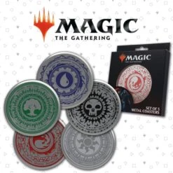 Magic The Gathering Coaster Set (Pop Culture Accessories)