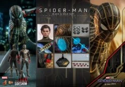 1:6 Spider-Man Black & Gold Suit: Spider-Man: No Way Home Hot Toys Figure (Figurine) -MERCHANDISE Sales 5bed0768 45ce 40c2 b1bf bb350d2de0fc